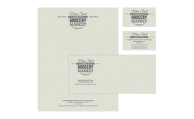 main street grocery identity system